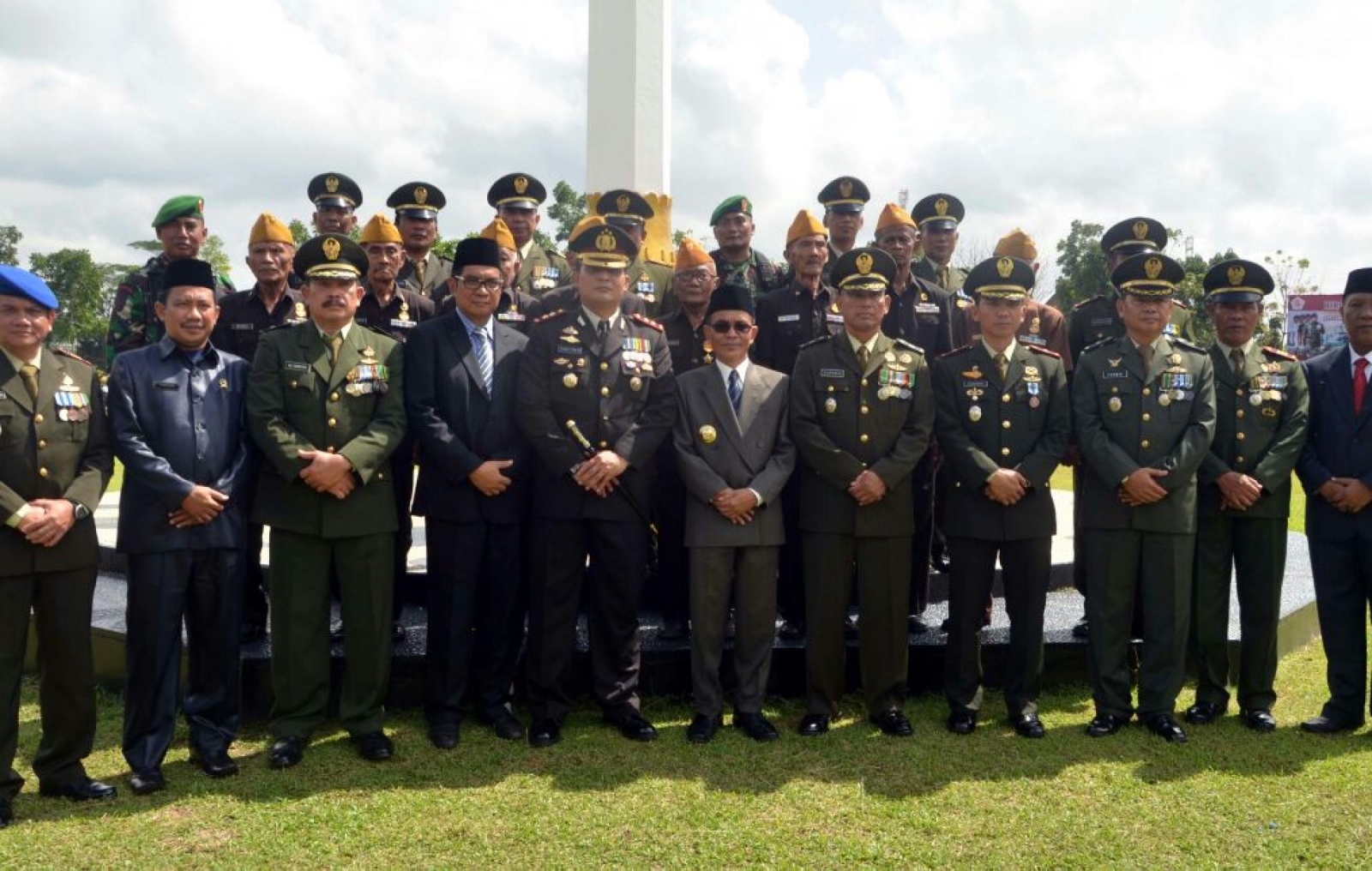 Upacara HUT TNI di Banyuasin Berlangsung Khidmat